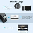 thumbnail image 6 of USB WiFi Adapter for Desktop, TSV 150Mbps Wireless Network Adapter for PC, Dual-Band 2.4G/5GHz Wifi Dongle Support Windows, Mac OS, Linux, 6 of 7