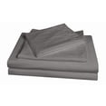 thumbnail image 2 of Natural Crinkle Fabric Ultra Soft Solid Duvet Cover Set - Zipper Closure, 2 of 3