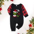 thumbnail image 3 of Pijamas Navideñas Conjunto de pijama navideño a juego de 2 piezas Conjunto de ropa de estar cómoda Kuymtek Rojo*T 18/24 M*Bebé Única para Unisex, 3 of 6