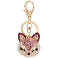 thumbnail image 3 of AMONIDA Handbag Ornament Rhinestone Key Chain Decorative Key Chain, Key Ring, Head Shape For Children Family Anniversary Birthday Gift, 3 of 8