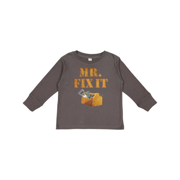 Inktastic Mr. Fix-it 2 Boys Long Sleeve Toddler T-Shirt