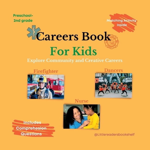 Career Book For Kids: Explore Community and Creative Careers, (Paperback)