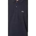 thumbnail image 5 of Lacoste Mens Short Sleeve L.12.12 Pique Polo Shirt X-Small Navy Blue, 5 of 5
