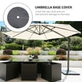 thumbnail image 3 of Dsseng Base de Parasol Ronde en Tissu Oxford Gris Imperméable, 3 of 6