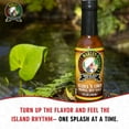 thumbnail image 4 of Smilin Island Mama's Original Hot Sauce Caribbean Flavor Scotch Bonnet Habanero and Chili Peppers 5 fl oz, 4 of 6