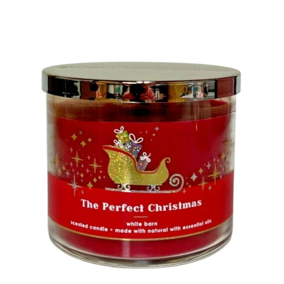 Bath and Body Works the Perfect Christmas Scented 3-Wick Candle (14.5 OZ / 411 G)