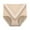 Beige1, variant on ameIAEA High Waisted Cotton Underwear for Women Leakproof Panties Full Coverage Stretch Briefs