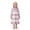 Pink, variant on Two Piece Outfits,Elegant Girl Abaya Prayer Dress With Hijab Maxi Robe For Toddler Kids,Toddler Girl Outfits,Pink,4-5 Years