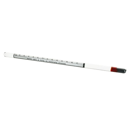 Plastic Hydrometer - Universal Laboratory Hydrometer in Hard Plastic Case- Measure Specific Gravity Range 0.700 to 2.000 - 0.01 Graduations - Dual Scale For Light and Heavy Liquids