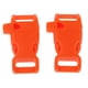 thumbnail image 3 of 10 hebillas de plástico de supervivencia para pulseras de paracaídas de camping al aire libre naranja, 3 of 9