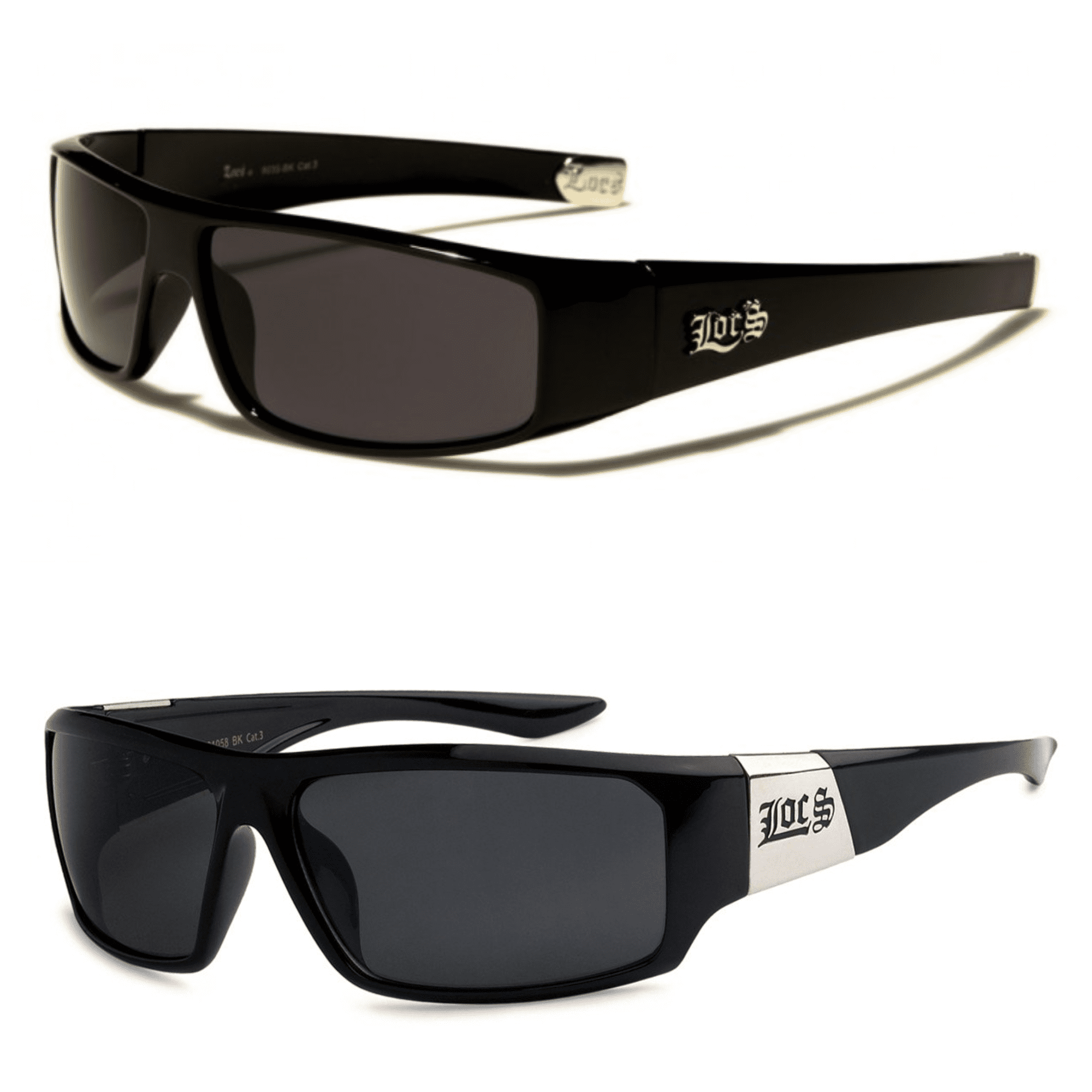 LOCS Hardcore Shades 2 Pack HARDCORE LOCS Sunglasses | BLACK Old