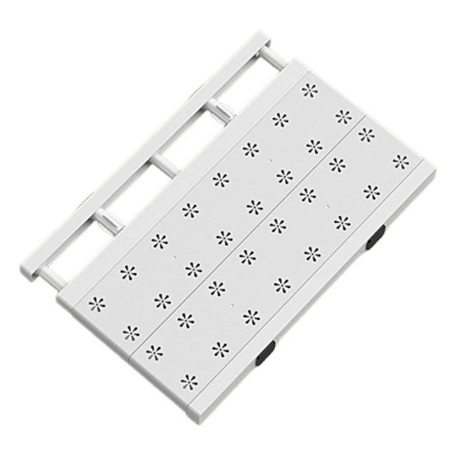 simhoa Drawer Divider Clothing Closet Shelf Expandable Stable Multifunctional Organizer Separator for Home Bathroom Bookshelf Drawer 30 to 40 cm Adjust