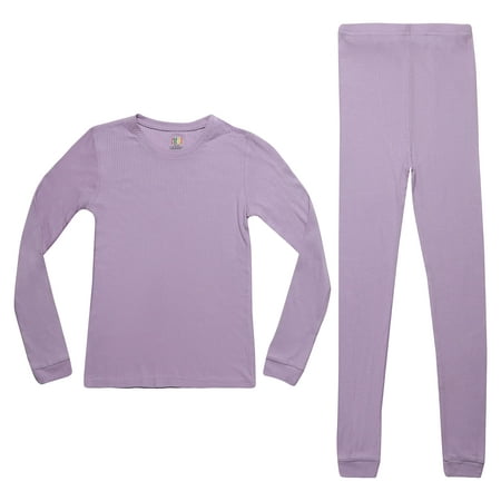 

Just Love Solid Pajamas for Girls 34653-LIL-10-12 (10-12 Solid Lilac)