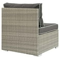 thumbnail image 4 of Modway Repose Patio Side Chair in Light Gray and Charcoal, 4 of 4