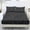 Black Leopard Print Pattern, variant on Whosucclay Autumn Leaf Camo Anti-Slip Fitted Sheet Trio with Family Bedroom for Men Women, High Elasticity Wrap Around Wrinkle Resistant Fitted Sheet Set, Twin Size