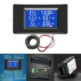 thumbnail image 4 of Almencla Current Voltage Amperage Panel Meter,LCD Digital Display Ammeter Voltmeter Closure CT, 4 of 8