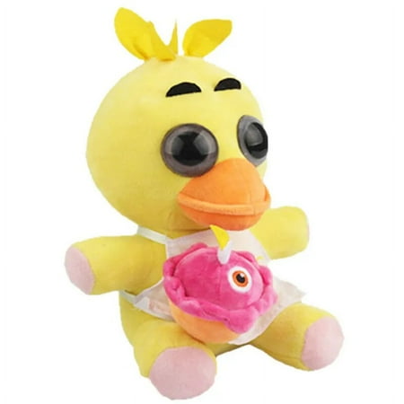 Large Size Five Nights at Freddy's FNAF Chica with Cupcake Plush Doll Toy US (10 in)