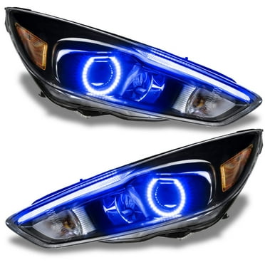 Oracle Lighting 1322-330 15-17 Ford Focus RS-ST DRL Upgrade with Halo Kit - ColorShift