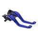 thumbnail image 1 of Palancas de freno y embrague cortas únicas para Yamaha YZF-R125 2014-2020, palanca de freno de manillar de motocicleta, aleación de aluminio, azul sólido, 1 par, 1 of 6