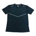 thumbnail image 1 of Playera Athletic Works para Caballero Cuello Redondo Manga Corta Estampado Dry Fit Azul Talla CH, 1 of 4