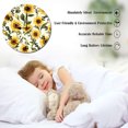 thumbnail image 3 of ZXCXRQFa Flowers sunflower Silent Non Ticking Wooden Clock 10 Inch, Round Wall Clock,Decorative for Living Room, Kitchen, Home,Bathroom, Bedroom, Office or School, 3 of 7