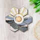 thumbnail image 5 of Kit DIY para Posavasos de Pintura en Diamante - Manteles individuales de madera con patrón Datura, juego de 7 piezas para decoración del hogar y protección de mesa, 5 of 6