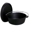thumbnail image 2 of King Kooker CI12S Pre-Seasoned Cast Iron Outdoor Dutch Oven, 12-Quart, 2 of 3