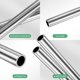 thumbnail image 2 of Tubo de acero inoxidable 304 de 200 mm en paquete de 2, 8 mm de diámetro exterior y 1 mm de grosor de pared, tubería de acero inoxidable sin costura [0.31x0.04x7.9IN], 2 of 7