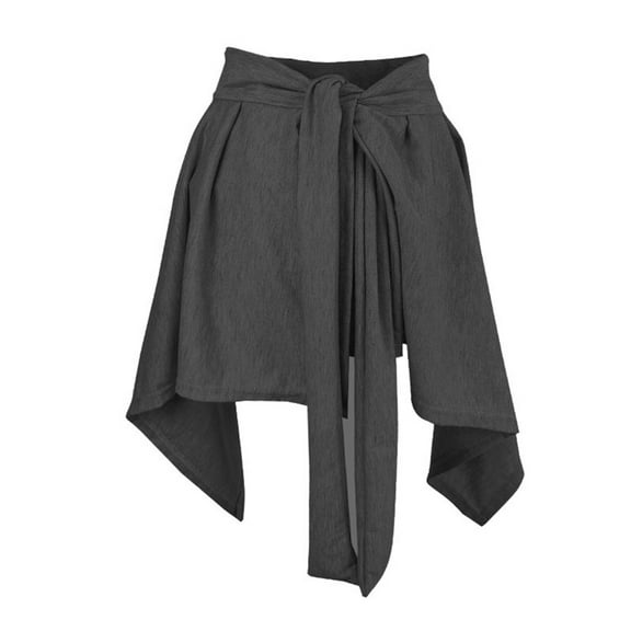 GRABLOOM Women Gym Sports Yoga Skirt Hip Covering Half Length Running Fitness Cover Up