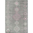 thumbnail image 3 of Soleil BR15E Native Blush Tribal Moroccan gray Area Rug, 5'x7', 3 of 9