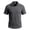 Dark Gray, variant on Rrxhxhs Golf Shirts for Men Waffle Grid Textured Collared Quarter Zip Short Sleeve Breathable Casual Tops,L