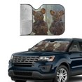 thumbnail image 4 of Zufioo Steampunk Space Mice Warriors Print Car Windshield Sunshade, UV Protection Heat Insulation Protective Cover Suitable for Car, SUV, Truck Auto Accessories-Steampunk Space Mice Warriors, 4 of 8