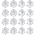 thumbnail image 1 of 100pcs Acrylic Crystal Fake Ice Cubes Realistic Clear Ice Cubes Photo Props, 1 of 9