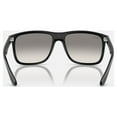 thumbnail image 4 of Sunglasses Ray-Ban RB 4547 601/32 Boyfriend Two Black Clear Grad, 4 of 5