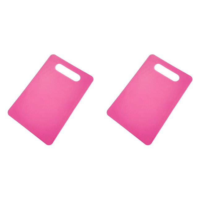(2-Pack) Rinsvye Nonslip Plastic Chopping Board Cooking Utensils Set with Holder Stand Food Cutting Block Mat Cooking Utensils Set for Nonstick Cookware with Holder Tool Kitchen Cook Supplies