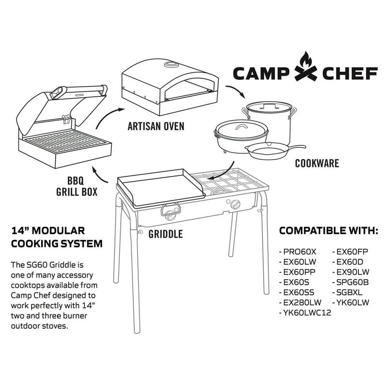 Camp chef professional flat top cheap griddle