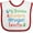 White and Red, variant on Inktastic Oregon My Grandma and Grandpa Love Me Boys or Girls Baby Bib