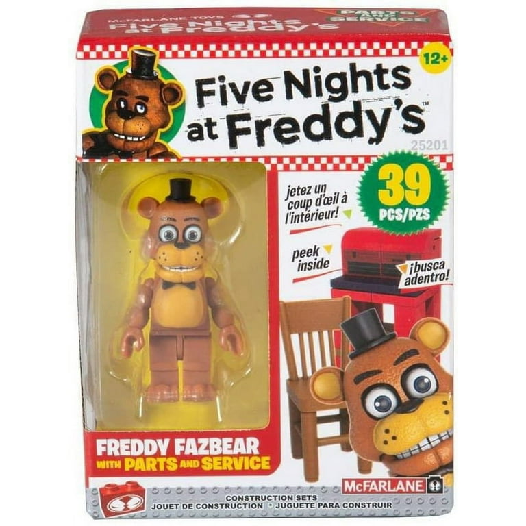 McFarlane Toys Five Nights at Freddy's Parts & Services Micro Action Figure  Set, 39 Pieces 