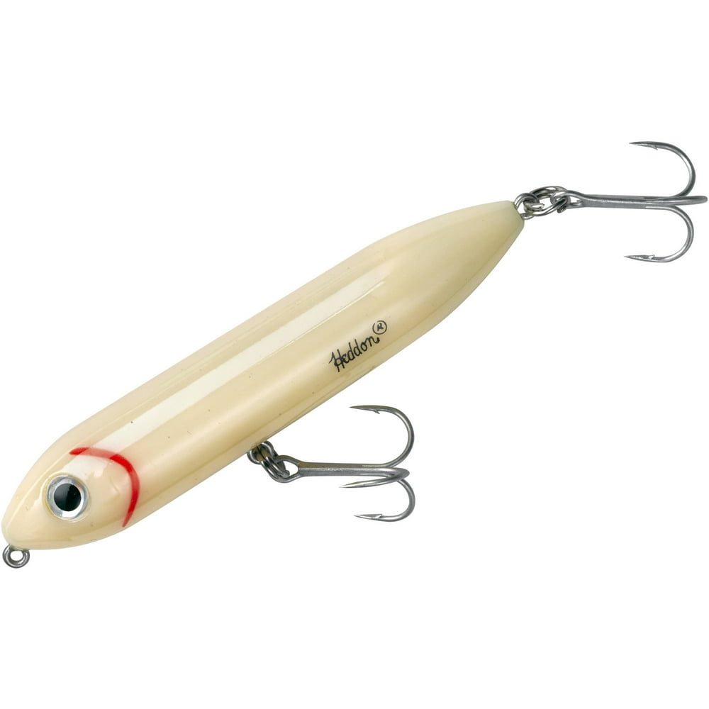 Heddon Super Spook Jr Topwater Bone 3 1/2" 1/2 oz. - Walmart.com ...