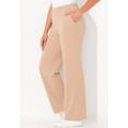 thumbnail image 3 of Catherines Women's Plus Size Petite Suprema Wide Leg Pant, 3 of 6