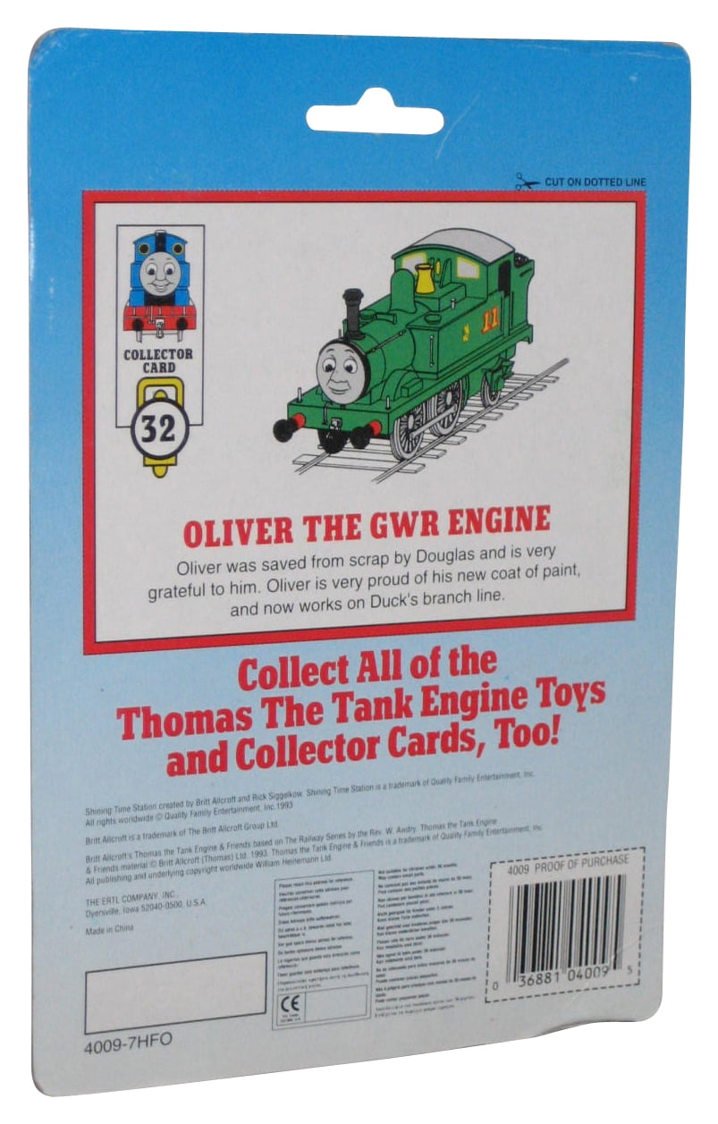 Thomas & Friends Shining Time Station Ertl (1992) James The Red Engine Toy  Train Tank Engine 