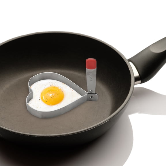DreamyJuly 2pcs Mini Egg Pancake Skillet, Cartoon Breakfast Maker Pan, Non-Stick Fried Egg and Pancake Mold - Fun Shaped Cookware for Pancakes, Eggs, and Cookies