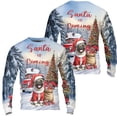 thumbnail image 3 of Santa is Coming Pug Merry Christmas Xmas Noel Truck Tree All Over Print 3D Sweatshirt Unisex Merch Dog Lover Gifts - 02023, 3 of 6