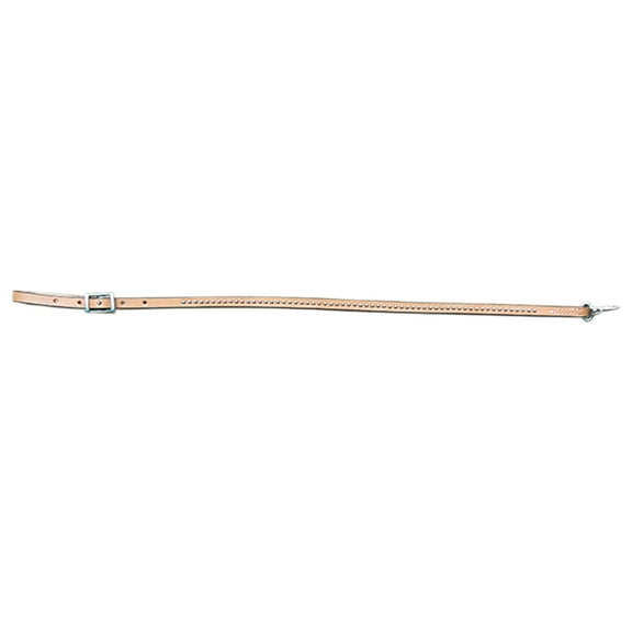 28" Hilason Western Horse Roping Tie Down Strap Snap Tan Silver Spot