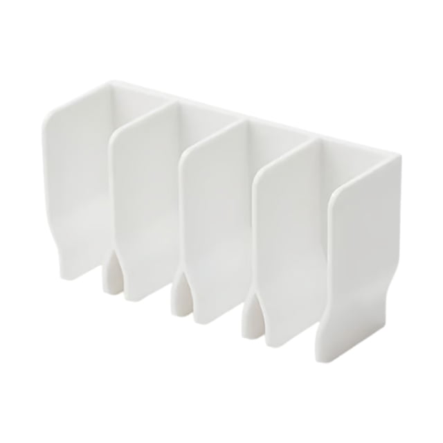 Bathroom Organizer Wall Mount Rack for Toothpaste and Facial Cleanser – Space Saving Bathroom Accessory for Hand Hygiene