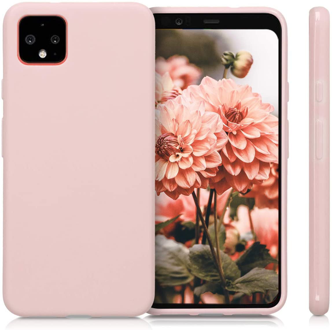 kwmobile Crystal Case Compatible with Apple iPad Pro 10,5 TPU Silicone Protective Smart Cover Rose Gold
