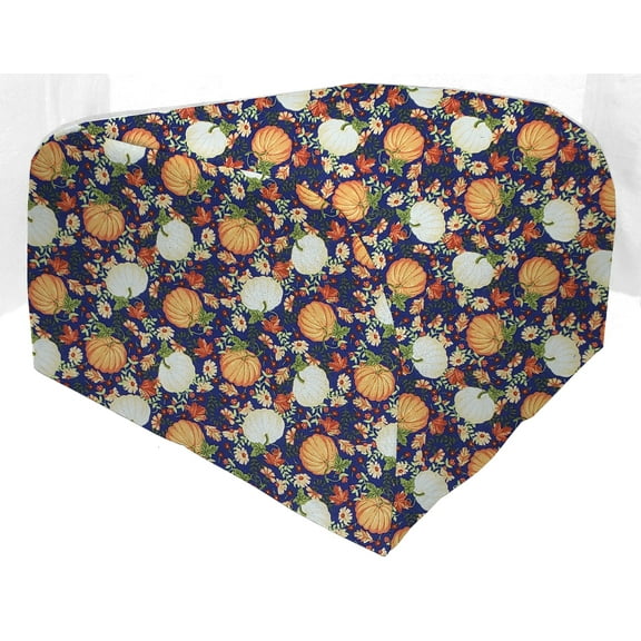 Fall Harvest Cover Compatible with Ninja Foodi Grill by Penny's Needful Things (Pumpkins on Purple)