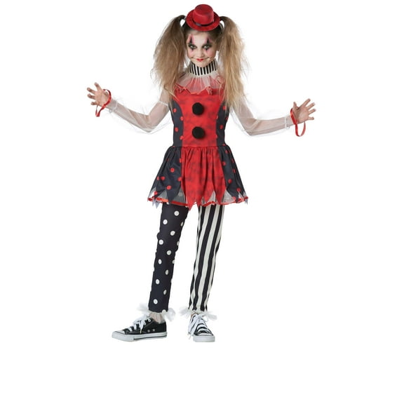 Kid's Creepy Vintage Clown Costume