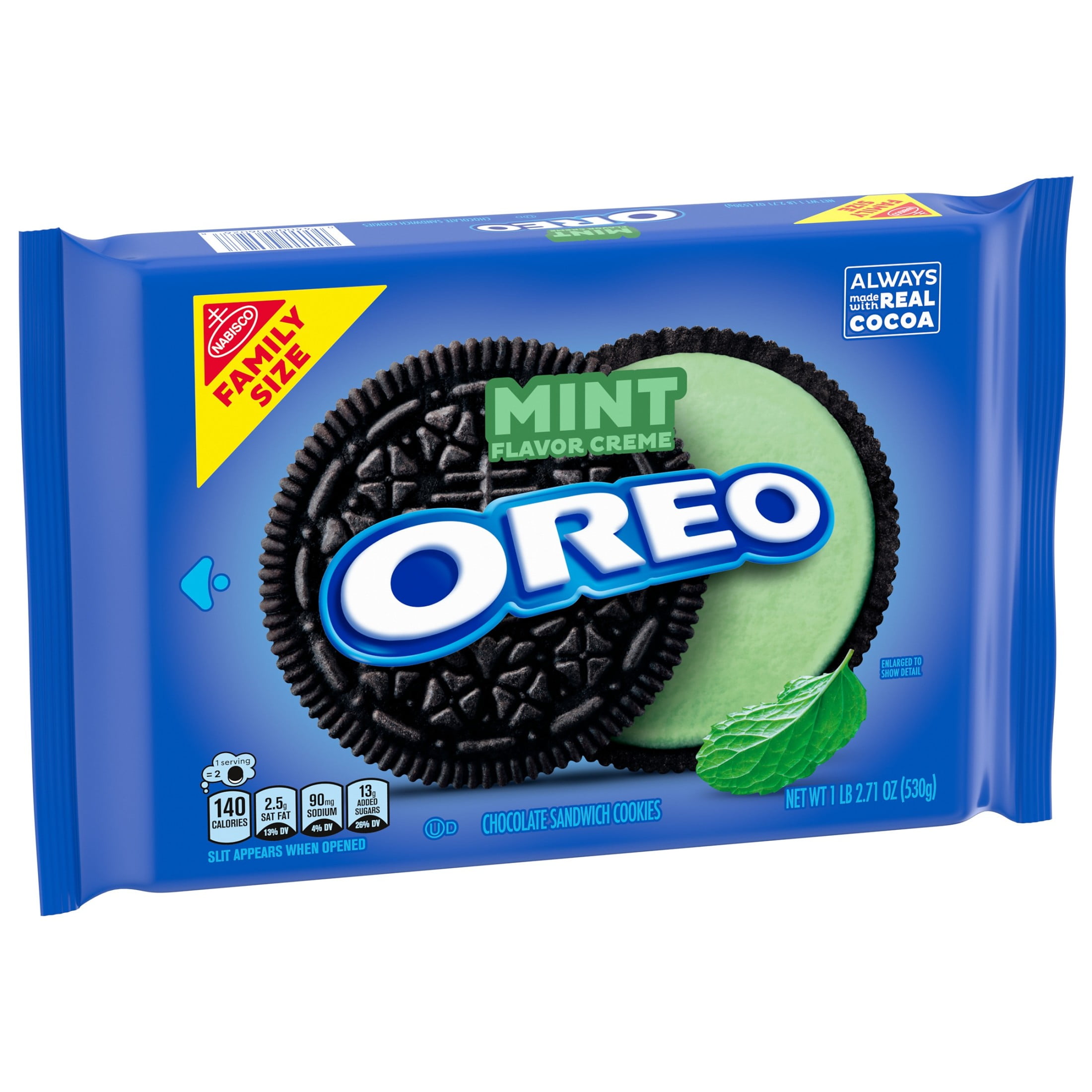 OREO Chocolate Sandwich Cookies Filled with Mint Creme