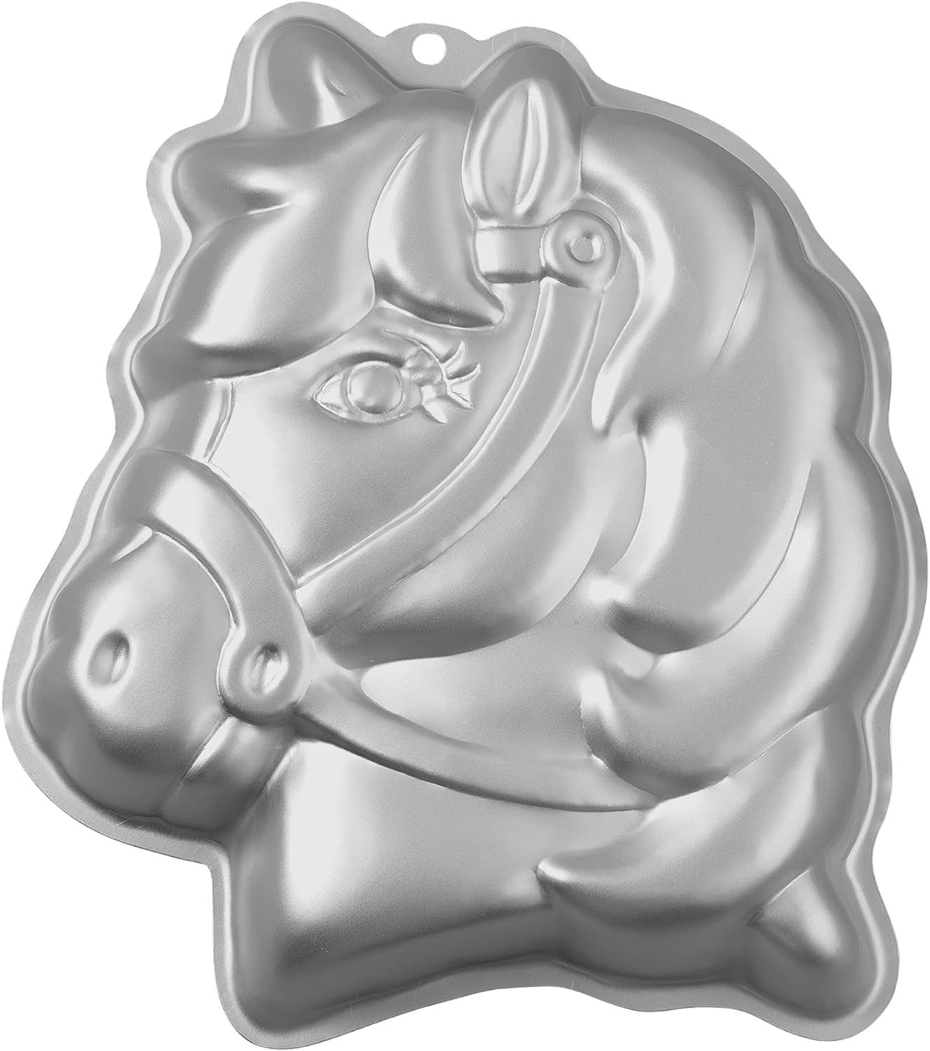 Wilton Aluminum Horse Cake Pan, 3D Birthday Baking Pan for Kids